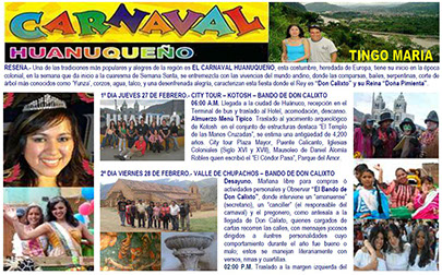 Carnavales Peruanos